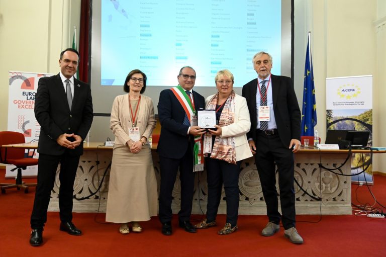 I Comuni premiati per la Regione Piemonte